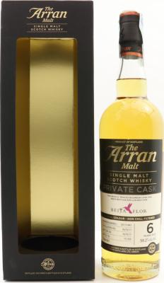 Arran 2011 Private Cask 6yo Bourbon Barrel 2011/1847 Beija-flor 58.2% 700ml