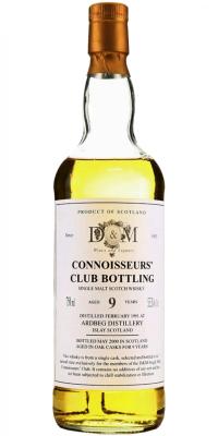 Ardbeg 1991 D&M Connoisseurs Club 53.3% 750ml