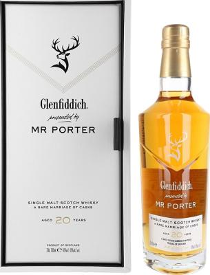 Glenfiddich Presented by Mr. Porter 20yo 48% 700ml