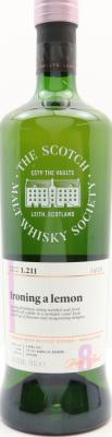 Glenfarclas 2011 SMWS 1.211 Ironing a lemon First Fill Bourbon Barrel 60.5% 700ml