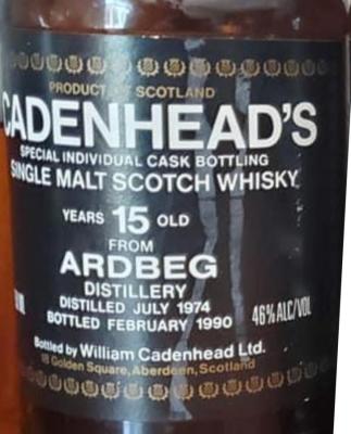 Ardbeg 1974 CA Dumpy Bottle 46% 750ml