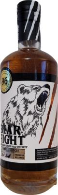 Bear Fight Limited Release American Single Malt Whisky ex-bourbon finished in sherry & peated casks 45% 750ml