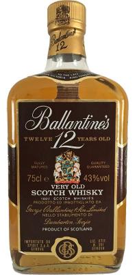 Ballantine's 12yo 43% 750ml