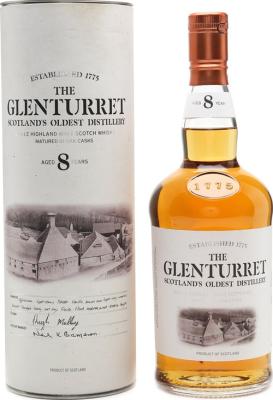 Glenturret 8yo Oak Casks 40% 700ml