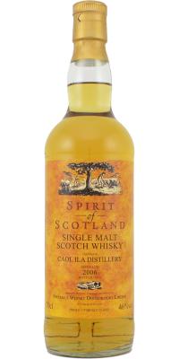 Caol Ila 2006 GM Spirit of Scotland Refill Sherry Hogshead #306199 46% 700ml