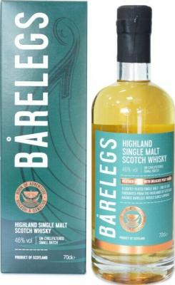 Barelegs Highland Single Malt TIB Refill Bourbon Casks 46% 700ml