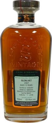 Glenlivet 2007 SV Cask Strength Collection 1st Fill Sherry Butt #900281 63.4% 750ml