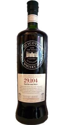 Laphroaig 1990 SMWS 29.104 Not for wee boys Refill Ex-Sherry Butt 58.2% 750ml