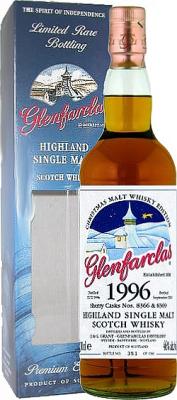 Glenfarclas 1996 Christmas Single Highland Malt Oloroso Sherry Cask 8366 + 8369 46% 700ml