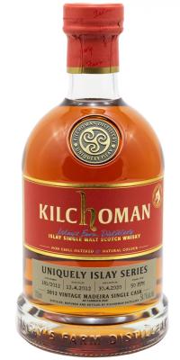 Kilchoman 2012 An T-earrach 2020 Single Madeira Cask Finish 181/2012 54.1% 700ml