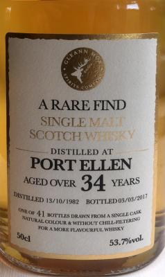 Port Ellen 1982 GlMo 53.7% 500ml