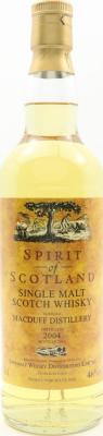 Macduff 2004 GM Spirit of Scotland Refill Sherry Hogshead #900298 van Wees 46% 700ml