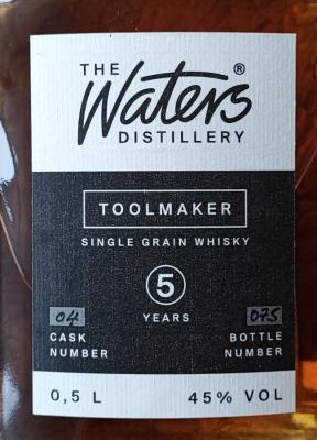 Toolmaker 5yo 45% 500ml