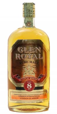 Glen Royal 8yo Pure Malt 40% 700ml