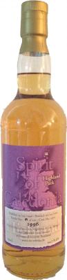 Highland Park 1996 MrW Spirit of Caledonia Bourbon Hogshead #5975 54.7% 700ml