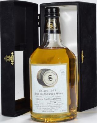 Port Ellen 1978 SV Vintage Collection Dumpy Oak Cask #5351 55.4% 700ml