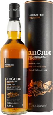anCnoc Sherry Cask Finish Peated Edition Sherry Cask Finish 43% 700ml