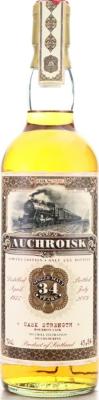 Auchroisk 1975 JW Old Train Line Bourbon Cask #71820 45.8% 700ml
