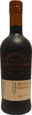 Ardnamurchan 2016 AD 09:16 CK.838 1st Fill PX Sherry Hogshead Switzerland 58.1% 700ml