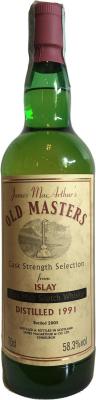 Islay 1991 JM Old Masters Cask Strength Selection 58.3% 700ml