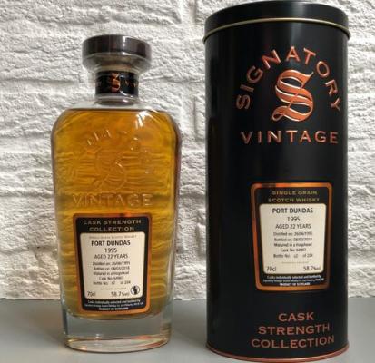 Port Dundas 1995 SV Cask Strength Collection #64901 58.7% 700ml