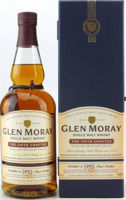 Glen Moray 1992 The 5th Chapter Sherry Butt #1441 59.6% 700ml