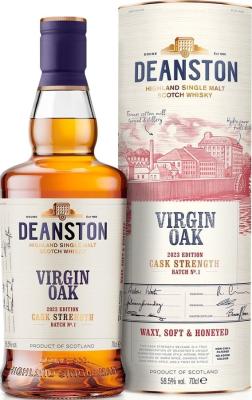 Deanston Virgin Oak Cask Strength 58.5% 700ml