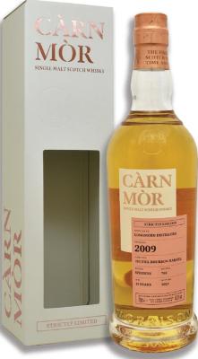 Longmorn 2009 MSWD First-fill Bourbon Barrel 47.5% 700ml