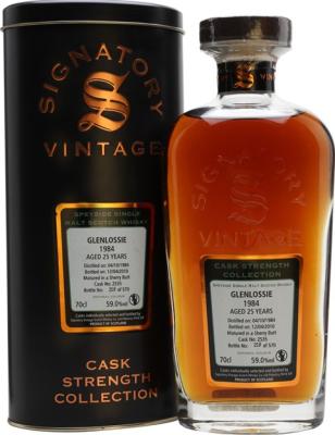 Glenlossie 1984 SV Cask Strength Collection Sherry Butt #2535 59% 700ml