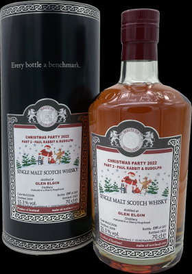 Glen Elgin 2009 MoS Christmas Bottling matured in A Sherry Hogshead 55.3% 700ml
