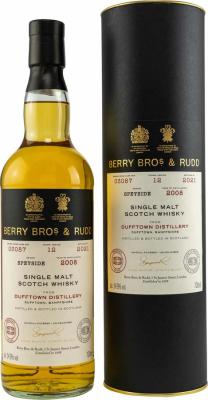 Dufftown 2008 BR PX Cask Finish #03087 54.9% 700ml