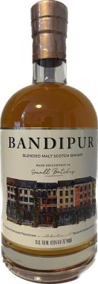 Bandipur Blended Malt Scotch Whisky UD 42.8% 750ml