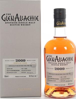 Glenallachie 2009 Single Cask Grattamacco Red Wine #5000 58.3% 700ml