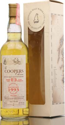 Macallan 1993 VM The Cooper's Choice Sherry Cask #11727 VA.MA Import 60.5% 700ml