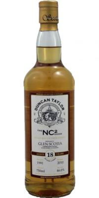 Glen Scotia 1991 DT NC2 Range Oak Casks 46% 750ml