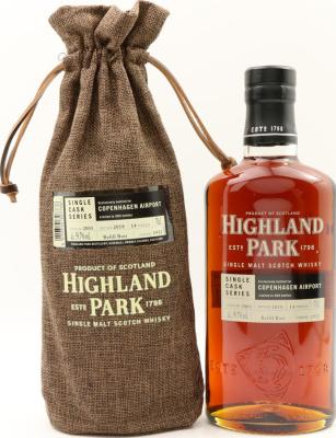 Highland Park 2003 Single Cask Series Refill Butt #1932 Copenhagen Airport Exclusive 59.7% 700ml