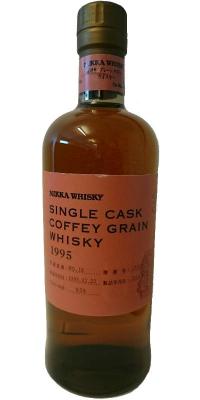 Nikka 1995 Single Cask Coffey Malt Bourbon Barrel #131524 63% 700ml