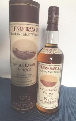 Glenmorangie 1972 Single Barrel Vintage American Oak 1744 46% 750ml