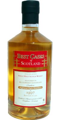 Highland Park 1997 JB Best Casks of Scotland Re-Coopered Hogsheads 43% 700ml