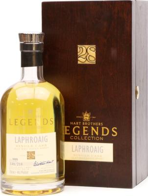 Laphroaig 1990 HB Legends Collection 28yo First Fill Bourbon Barrel #3689 46.1% 700ml