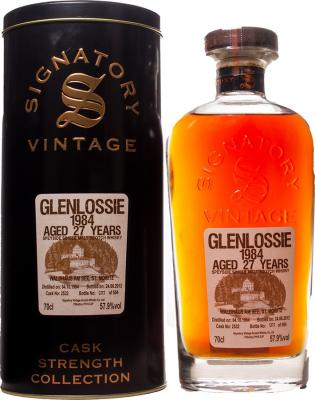 Glenlossie 1984 SV Cask Strength Collection #2532 for Waldhaus am See St. Moritz 57.9% 700ml