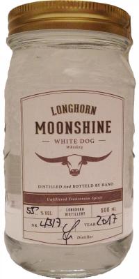 Longhorn Moonshine White Dog 4317 55% 500ml