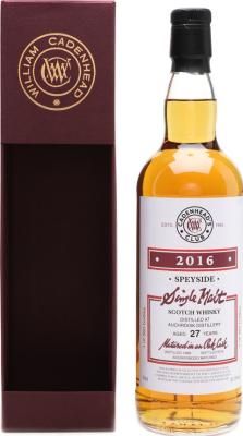 Auchroisk 1989 CA Cadenhead's Club Sherry Cask 57.3% 700ml