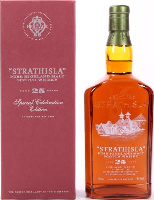 Strathisla 25yo Special Limited Edition 43% 700ml