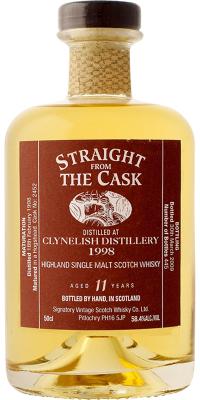 Clynelish 1998 SV Straight from the Cask #2452 58.4% 500ml