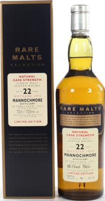 Mannochmore 1974 Rare Malts Selection 22yo 60.1% 700ml