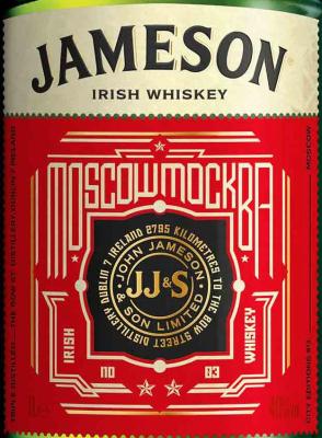 Jameson City Edition No. 3 Moscow 40% 1000ml