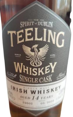 Teeling 2009 Single Cask cava benito 57.4% 700ml