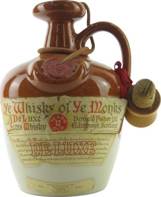 Ye Monks Ye Whisky of Ye Monks a De Luxe Scots Whisky 12yo 40% 750ml
