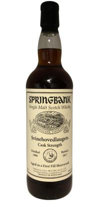 Springbank 1999 First Fill Sherry Svinehovedlaugets 48% 700ml